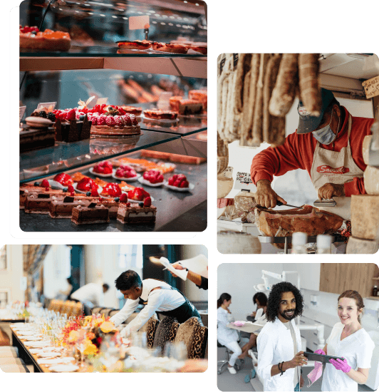 Interface Uberplan - Réservation en ligne de professionnels locaux vérifiés en France : restaurants, artisans, salons de beauté, services à domicile